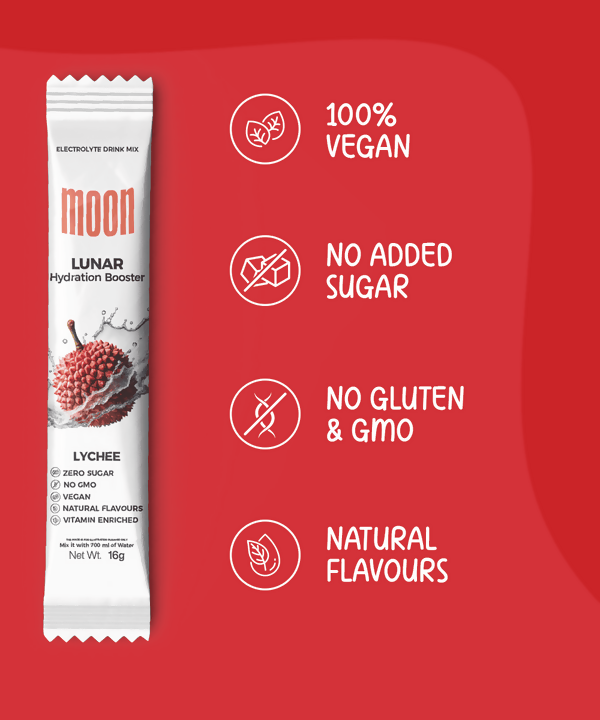 Moon Lunar Hydration Booster - Lychee Flavour