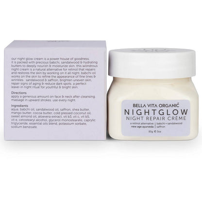bella vita organic night glow night repair creme buy in usa
