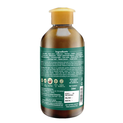 Lakshmi Krishna Naturals 24 Herbs Hair Oil For Hair Fall Resistance - DrMediCart