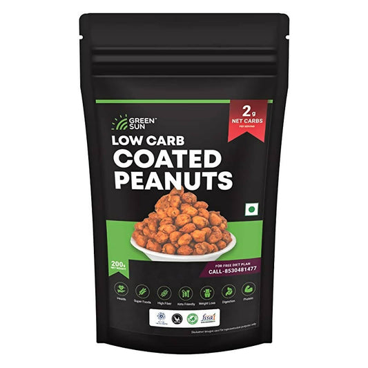 Buy Green Sun Low Carb Coated Peanuts from DrMediCart, Ship from India to USA