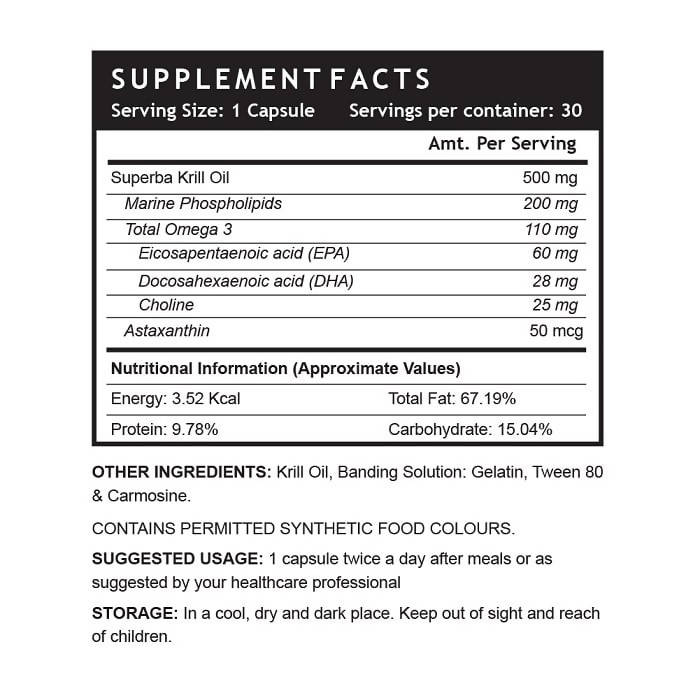 Inlife Krill Oil Capsules