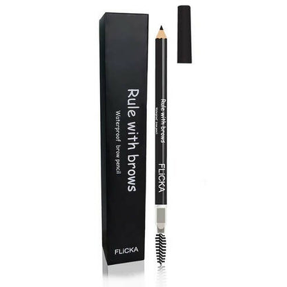 FLiCKA Rule with Brows Brow Pencil - Black