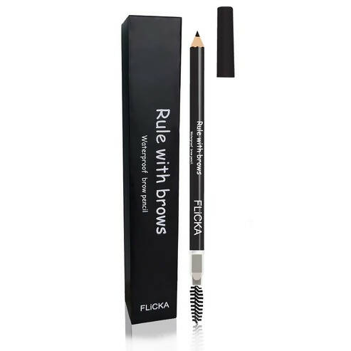 FLiCKA Rule with Brows Brow Pencil - Black