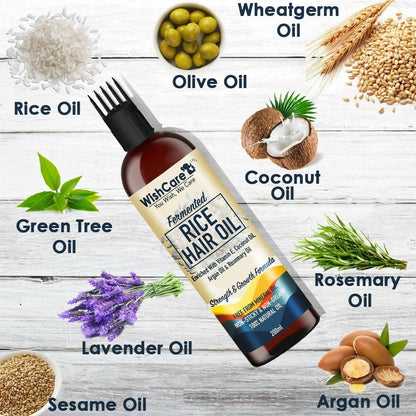 Wishcare Fermented Rice Hair Oil - Drmedicart