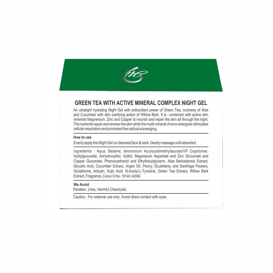 Hi9 Green Tea With Active Mineral Complex Night Gel