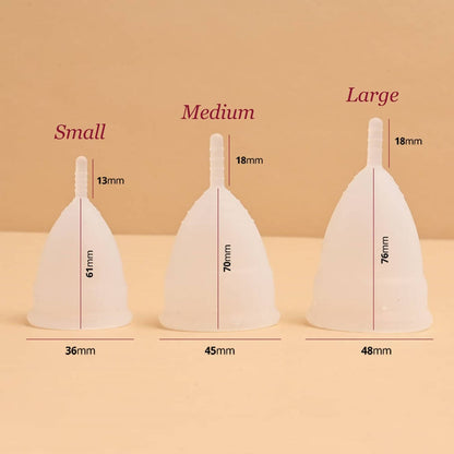 Carmesi Menstrual Cup (L) & Wash Combo