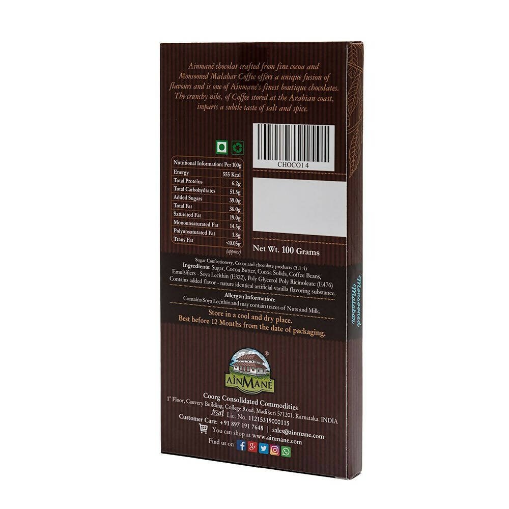 Ainmane Dark Chocolate 55% Cocoa