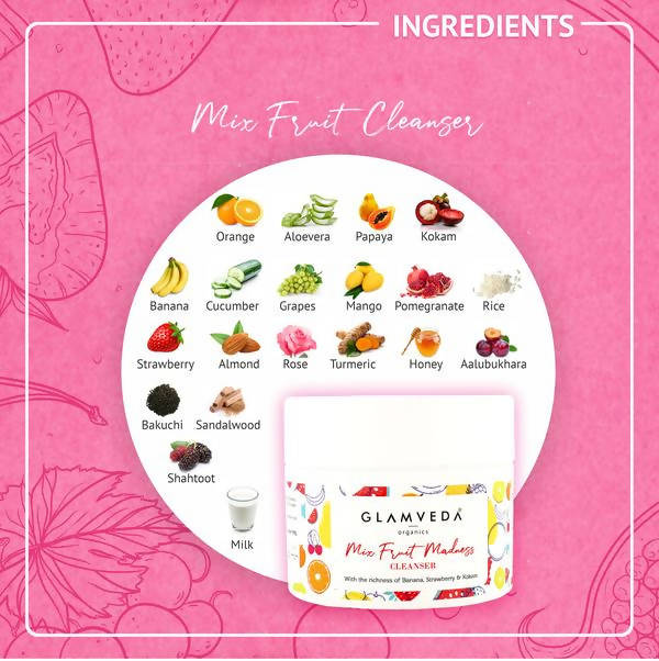 Glamveda Mix Fruit Madness Cleanser