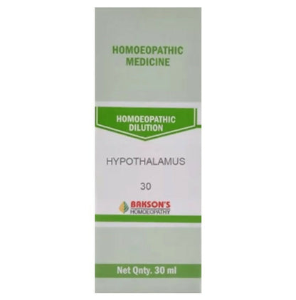 Bakson's Homeopathy Hypothalamus Dilution