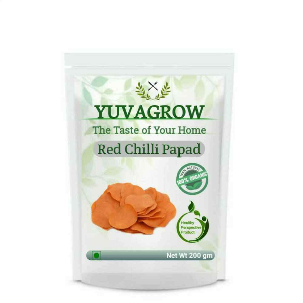 Yuvagrow??Red Chilli Papad