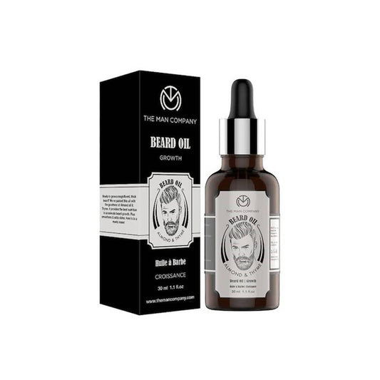 Buy The Man Company Beard Growth Oil With Almond & Thyme from DrMediCart, Ship from India to USA