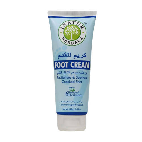 Buy Inatur Foot Cream Revitalises & Soothes Cracked Feet from DrMediCart, Ship from India to USA