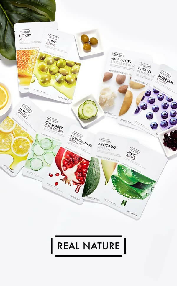 The Face Shop Real Nature Honey Face Mask - Korean Skincare
