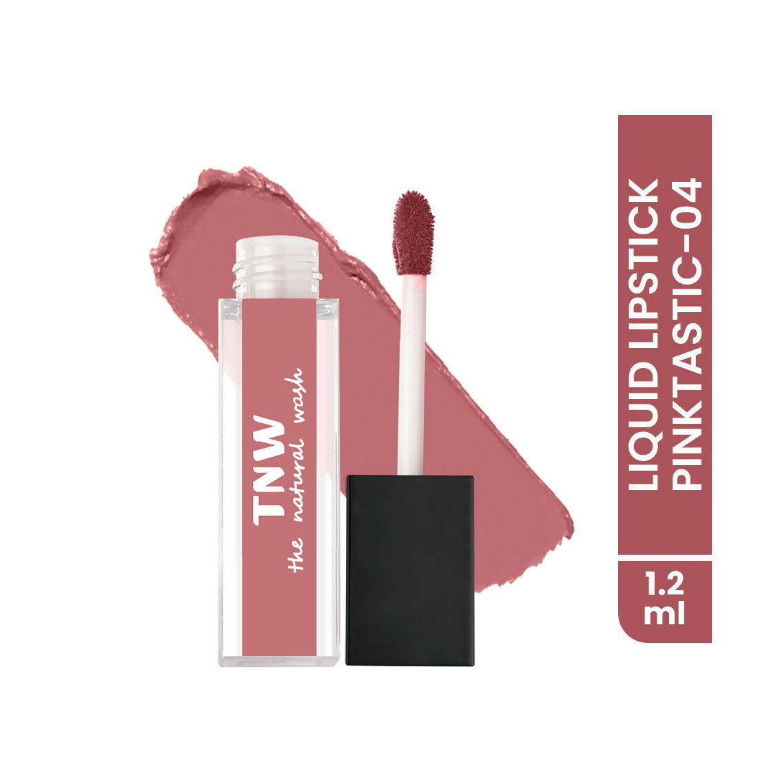 The Natural Wash Matte Velvet Longstay Liquid Mini Lipstick - 04 Pinktastic