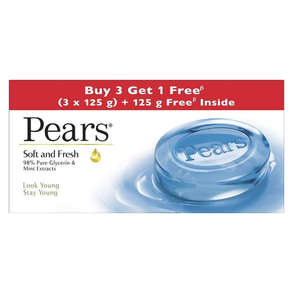 Buy Pears Soft & Fresh Bathing Soap - Glycerin & Mint from DrMediCart, Ship from India to USA