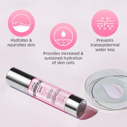 Dermafique Hydra Tonique Gel Creme With Shea Butter, Hydrating Moisturizer For Dry Skin
