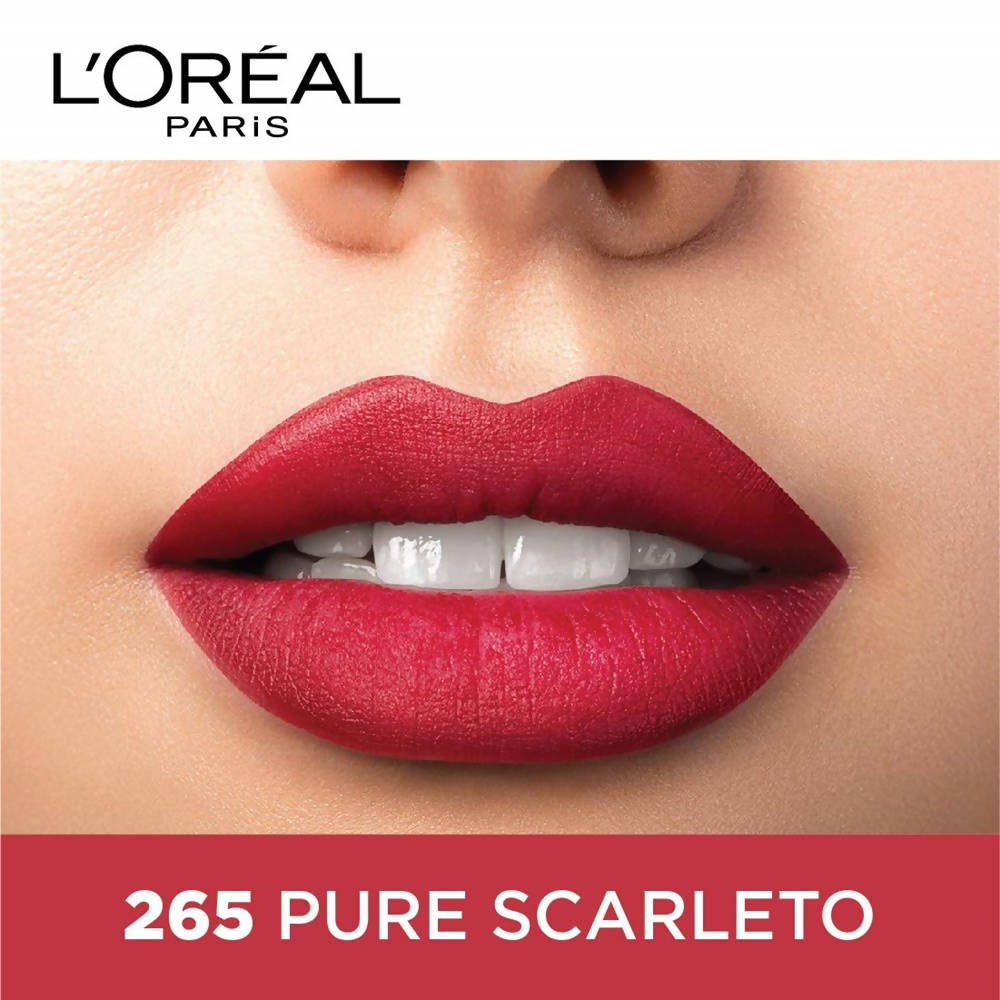 L'Oreal Paris Color Riche Moist Matte Lipstick - 265 Pure Scarleto - DrMediCart