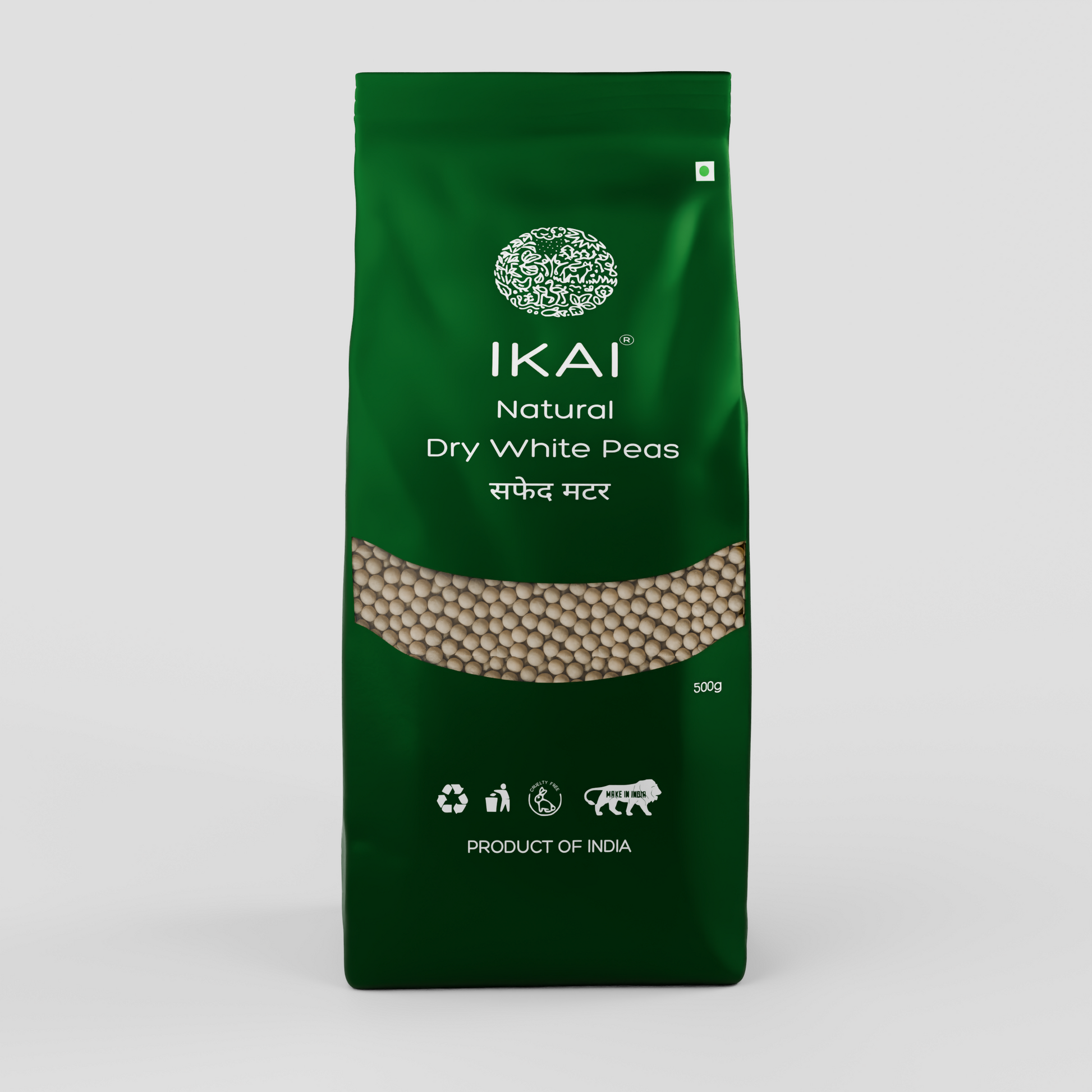 IKAI Natural Dry White Peas