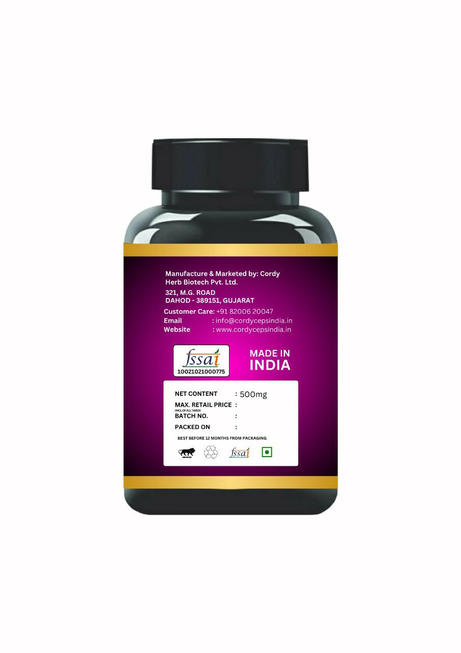 Cordy Herb KSM 66 Ashwagandha Veg Capsules