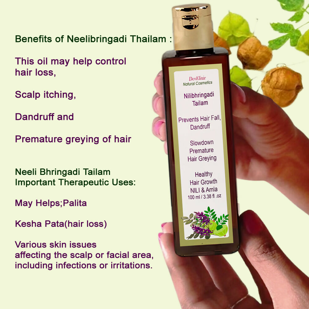 DevElixir Neeli Bhringadi Hair Oil