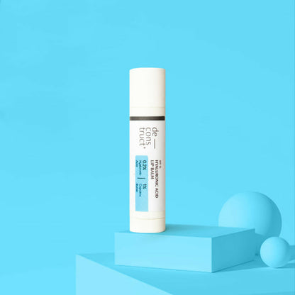 Deconstruct Hyaluronic Acid Lip Balm With 1% Cupuacu Butter - For Fuller lips, Dry Lips, Reduces Flakiness
