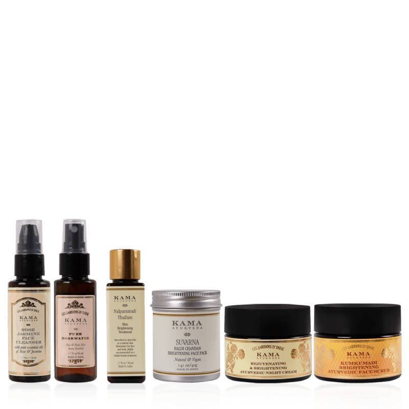Buy Kama Ayurveda Head to Toe Brightening Regime from DrMediCart, Ship from India to USA