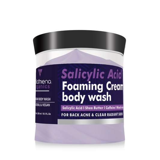 Volamena Organics Salicylic Acid Foaming Cream Body Wash