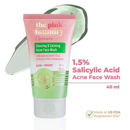 The Pink Foundry Salicylic Acid Acne Face Wash