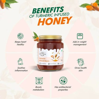 Farm Naturelle Turmeric Infused Honey