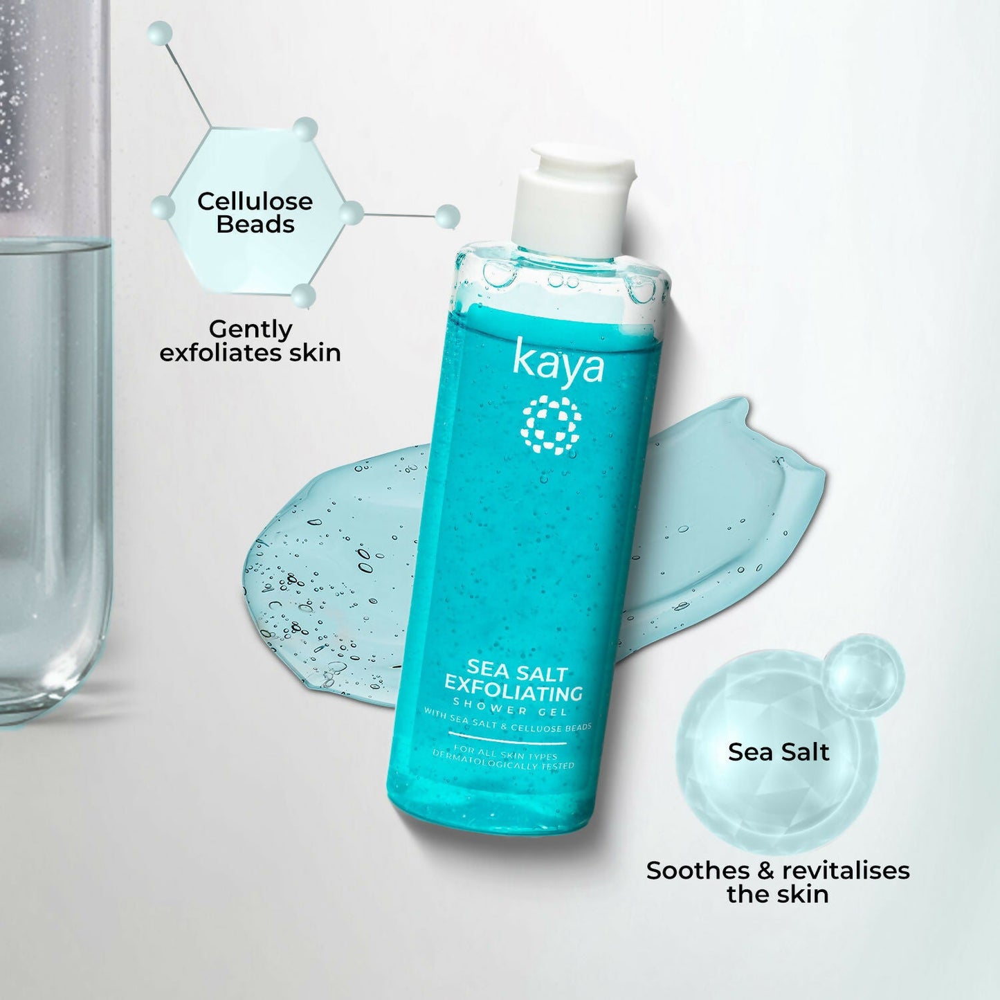 Kaya Sea Salt Exfoliating Shower Gel