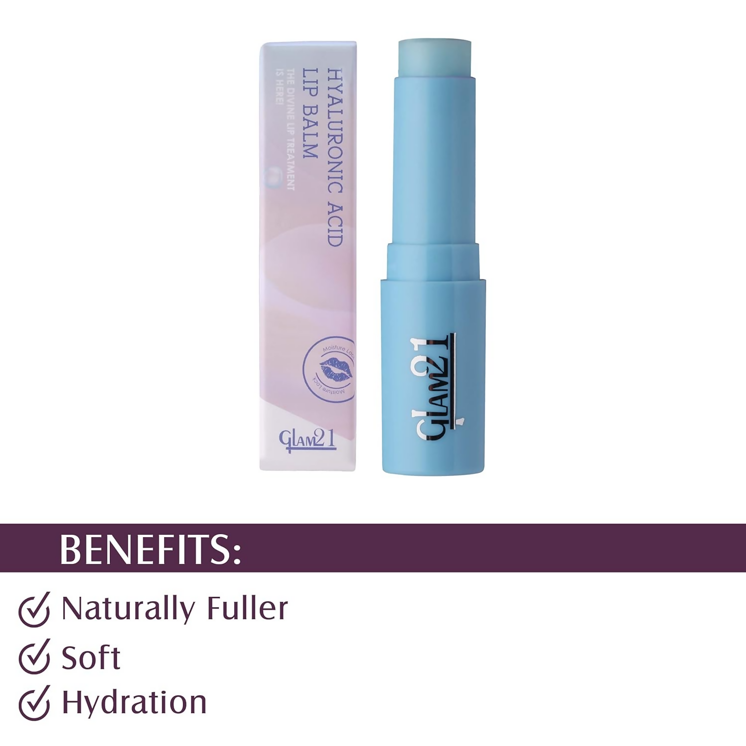 Glam21 Moisturizing Lip Balm With Hyaluronic Acid