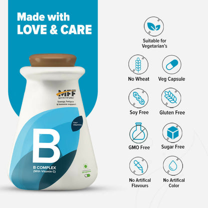 MyFitFuel B-complex with Vitamin C Capsules