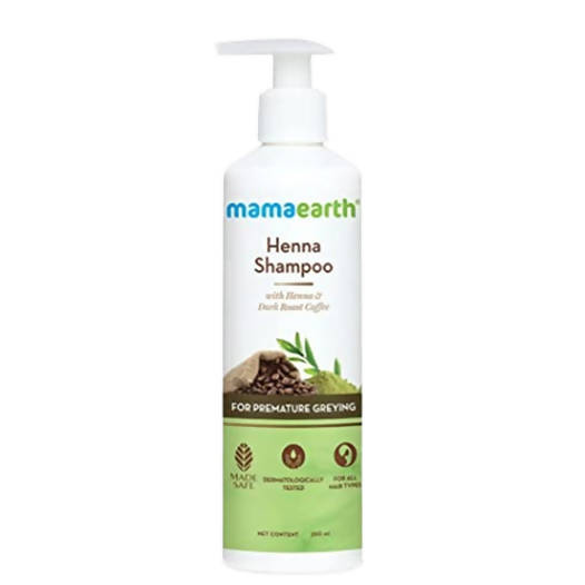Buy Mamaearth Henna Shampoo For Premature Greying from DrMediCart, Ship from India to USA