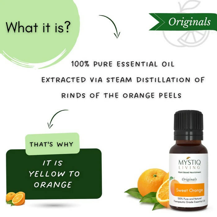 Mystiq Living Originals Sweet Orange Essential Oil