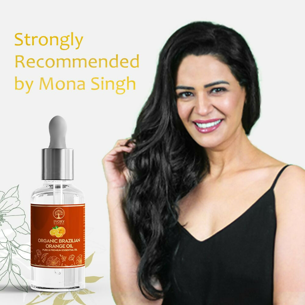 Ivory Natural Organic Brazilian Orange Oil - Natural & Premium Essential Oil