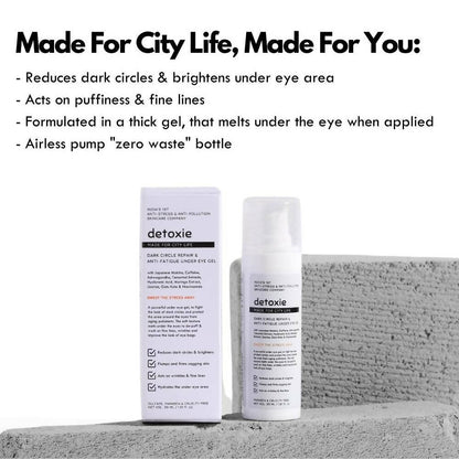 Detoxie Dark Circle Repair & Anti-Fatigue Under Eye Gel