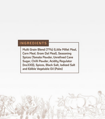 Vasudha Nurtured By Nature Indian Tomato Baked Crisps