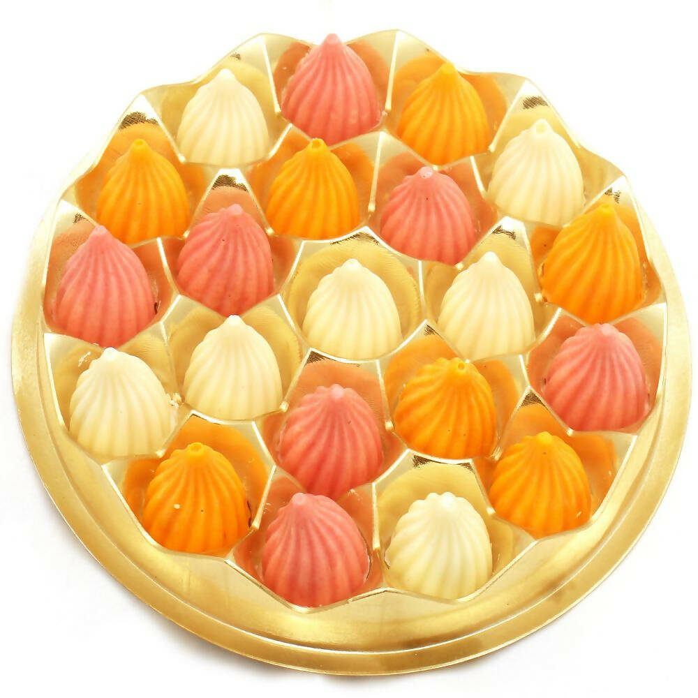 Ghasitaram Mango, Strawberry and White Chocolate Modaks