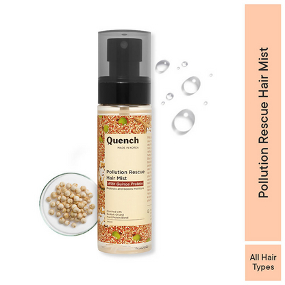 Quench Pollution Rescue Hair Mist With Quinoa Protein