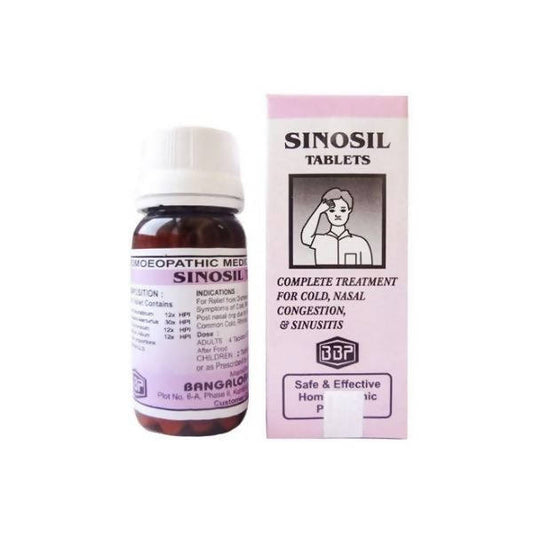 Buy Bangalore Bio-Plasgens Sinosil Tablets from DrMediCart, Ship from India to USA