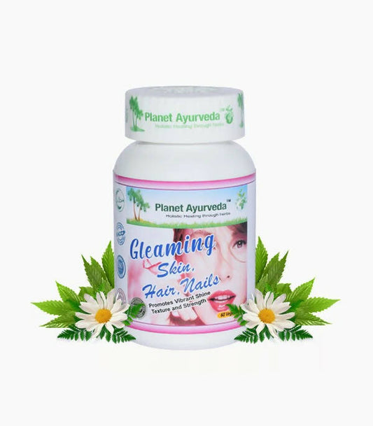 Planet Ayurveda Gleaming Skin, Hair, Nails Capsules