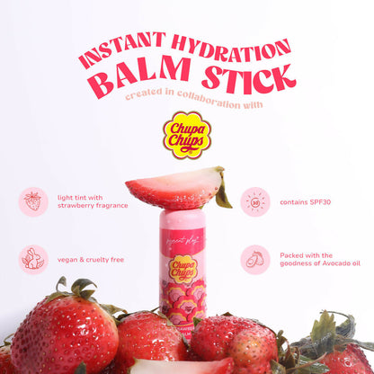 Pigment Play Chupa Chups Lip Balm With SPF 30 - Juicy Strawberry