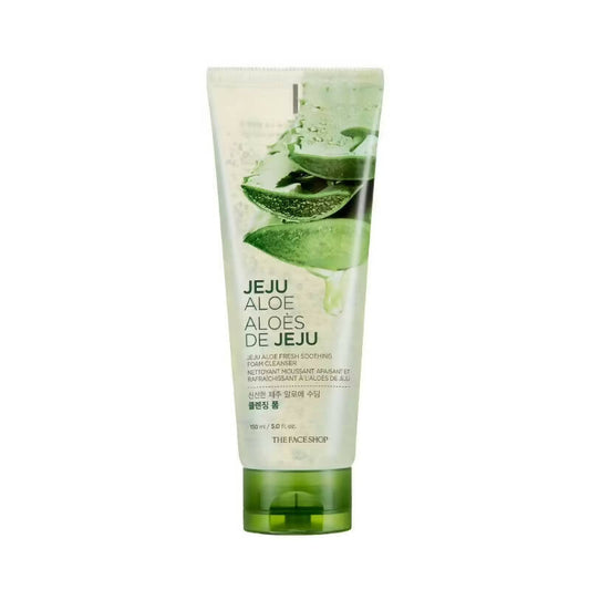 Buy The Face Shop Jeju Aloe Fresh Soothing Foam Cleanser from DrMediCart, Ship from India to USA