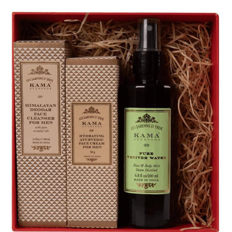 Buy Kama Ayurveda Daily Face Care Regime For Men from DrMediCart, Ship from India to USA