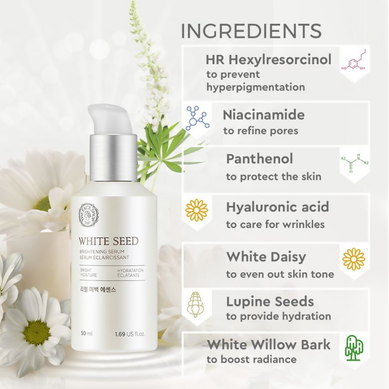 The Face Shop White Seed Brightening Serum - Drmedicart