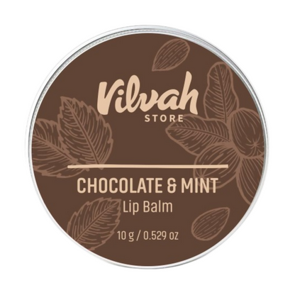 Vilvah Store Chocolate Mint Lip Balm