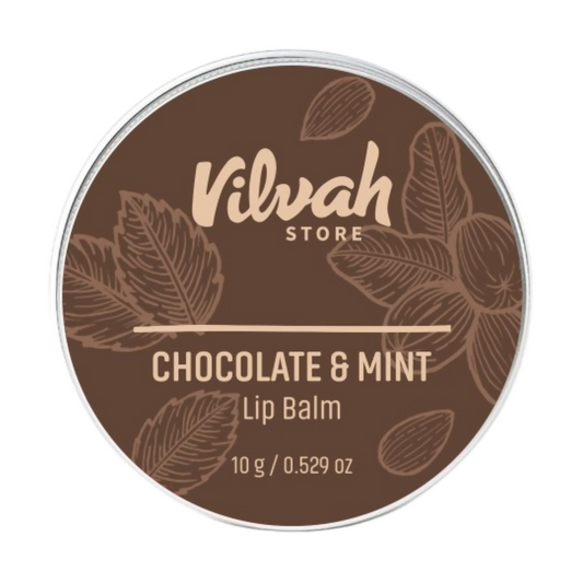 Vilvah Store Chocolate Mint Lip Balm