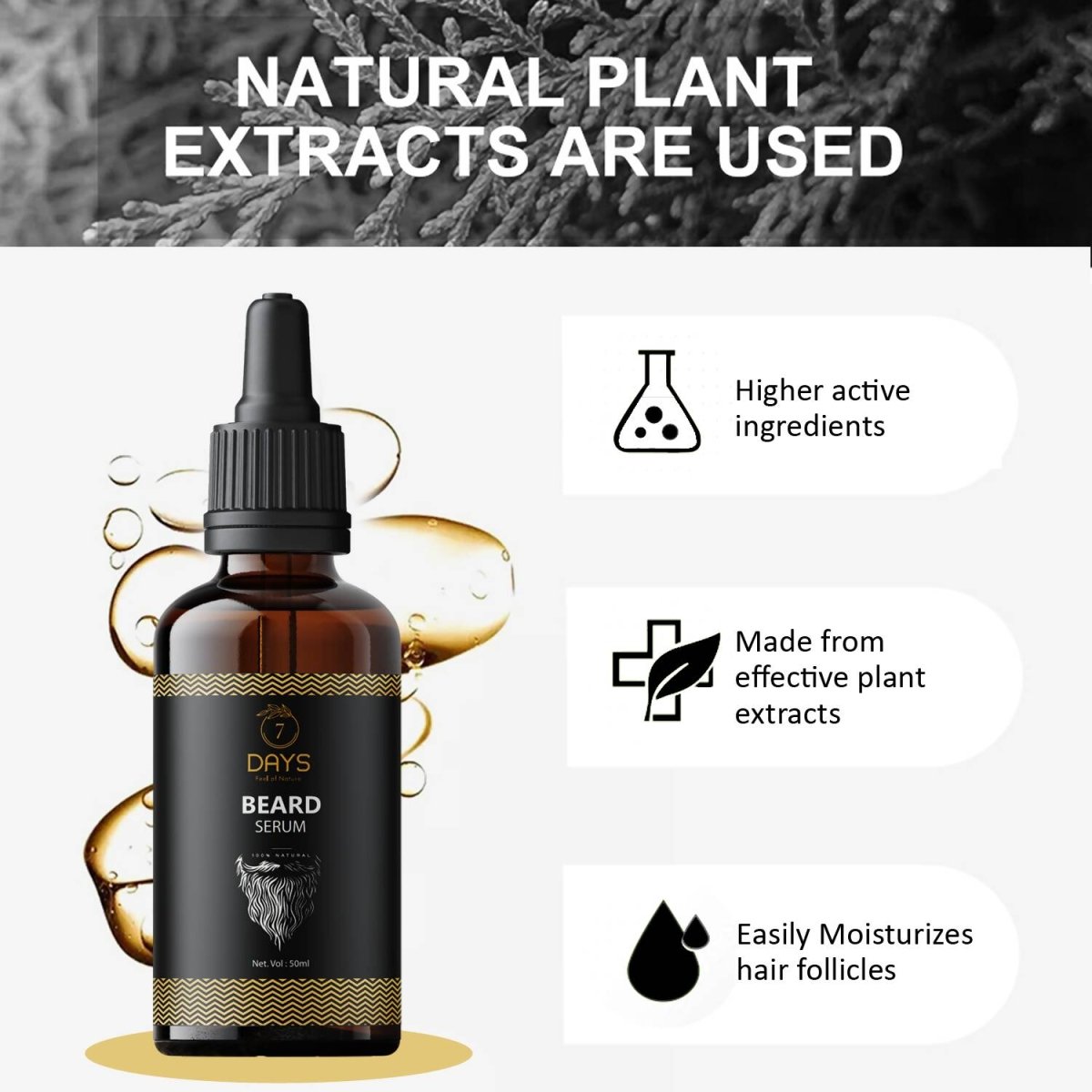 7 Days Beard Serum - DrMediCart