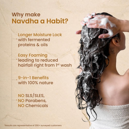 Nat Habit Curry Cider Navdha Shampoo