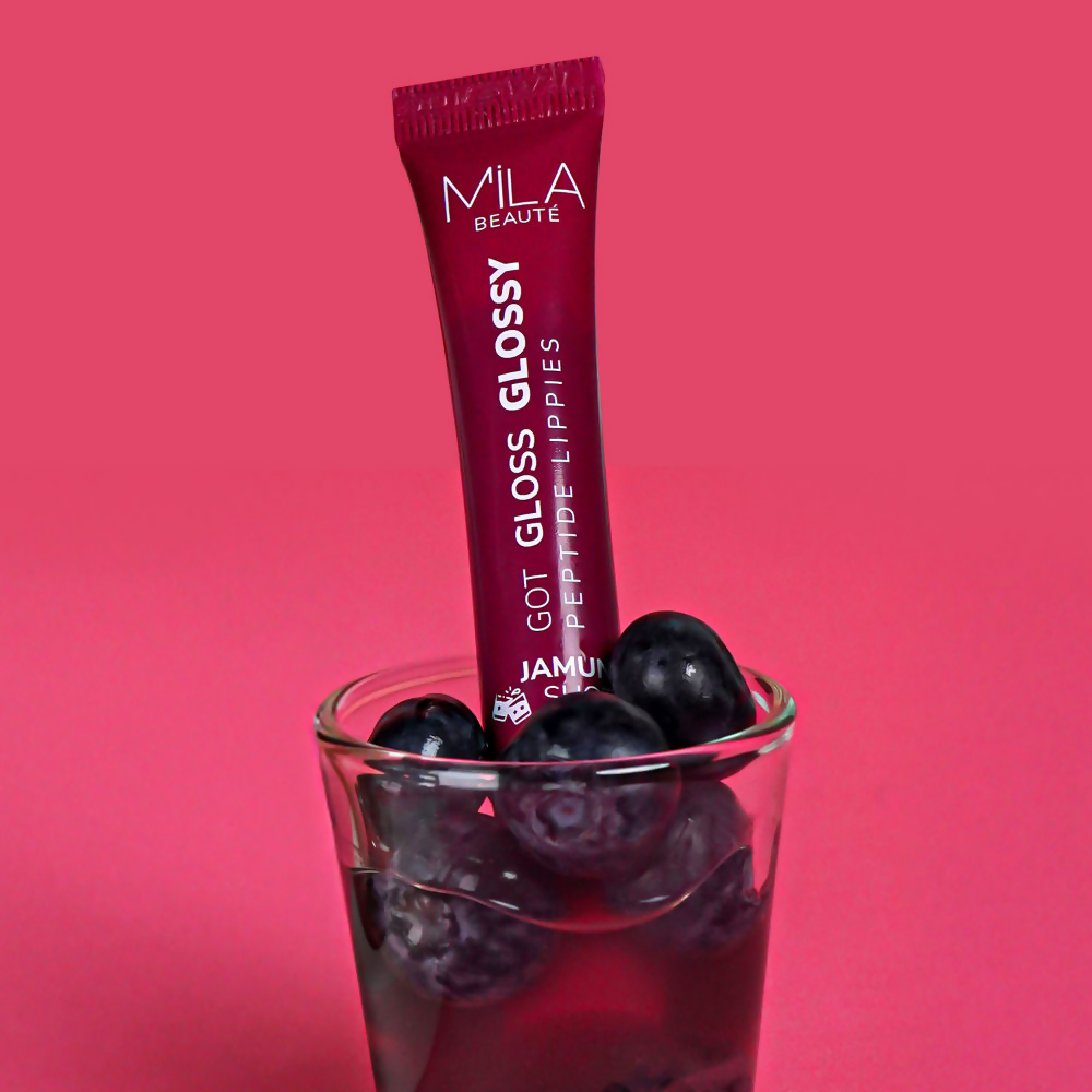 Mila Beaute Got Gloss Peptide Lippies - Jamun Shot